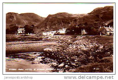 INSHAIG PARK HOTEL & School  EASDALE  Argyll-- Real Photo PCd.-- -Argyllshire--Scotland - Argyllshire