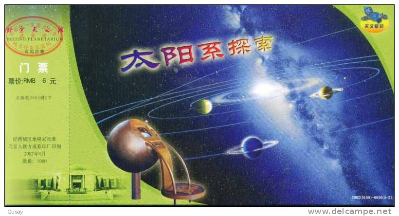 Planet  Space Solar System Astronomy ,    Pre-stamped Card , Postal Stationery - Astronomy