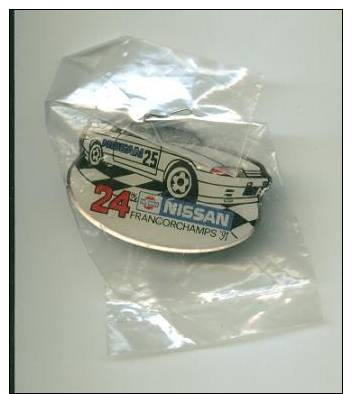 *** 1 Pins Nissan 24 Heures De Francorchamps 1991 - Rallye