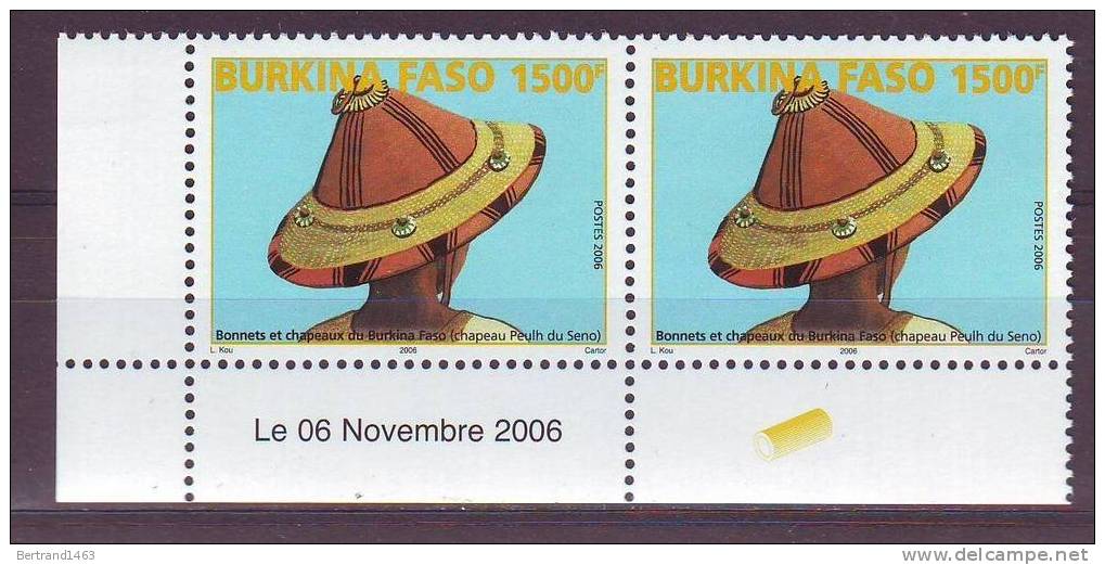 BURKINA FASO. Coin Daté 2006.  Coiffe Traditionnelle - Burkina Faso (1984-...)