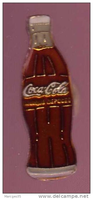 Pin's, Bouteille Coca-cola, "Marque Déposée" - Coca-Cola