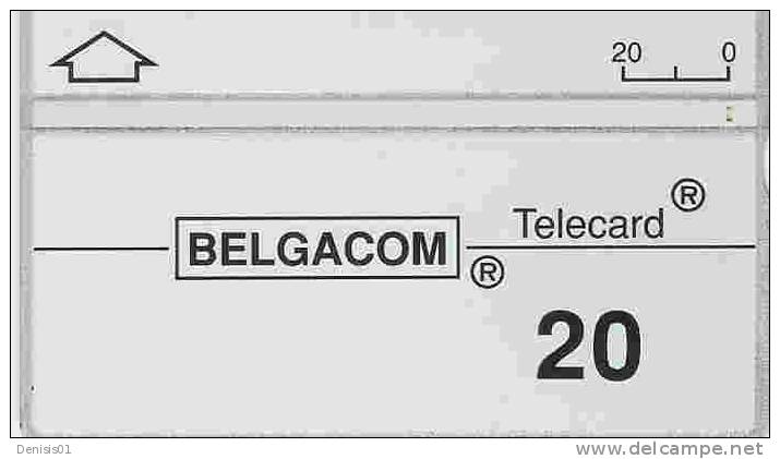 Belgique - 20 Unitées - 1992 Blanche - N° 22 - 248 B - Sin Chip