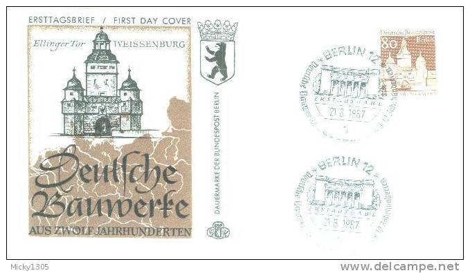 Germany / Berlin -  Mi-Nr 280 FDC (r013)- - 1948-1970