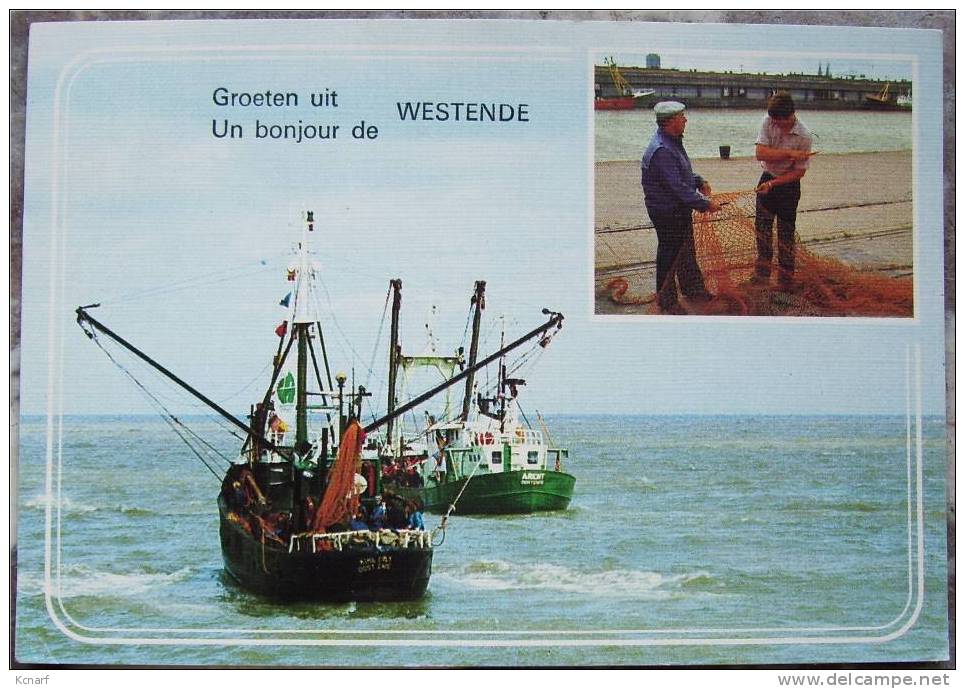 CP De WESTENDE " Groeten Uit Westende " . - Westende