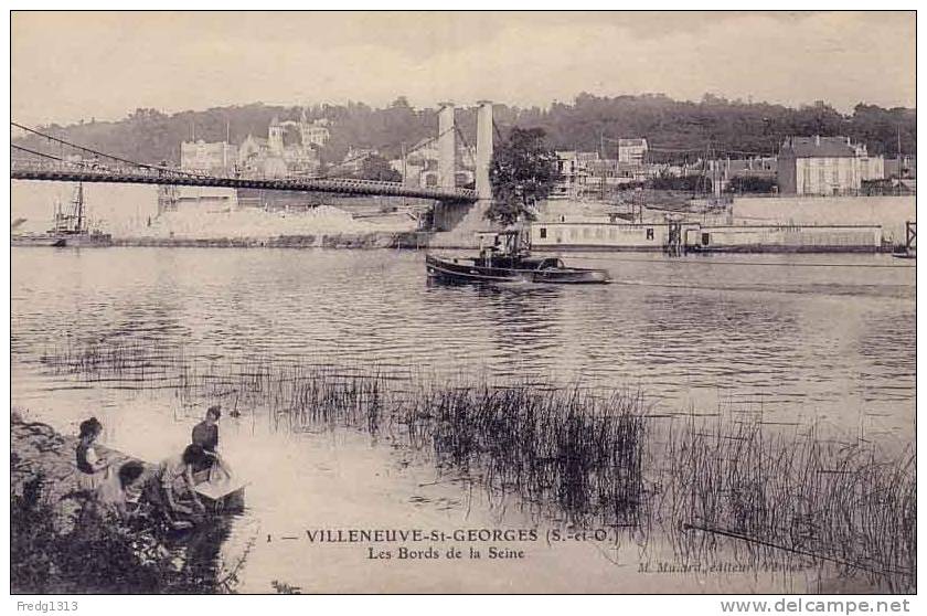 Villeneuve Saint Georges - Bords De La Seine - Villeneuve Saint Georges