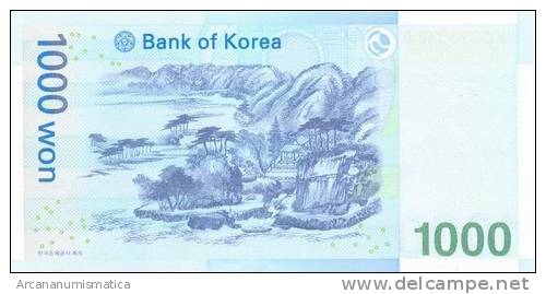 COREA / KOREA   DEL  SUR   1.000   WON  2.007    PLANCHA/UNC/SC     DL-6308   B - Korea, Zuid