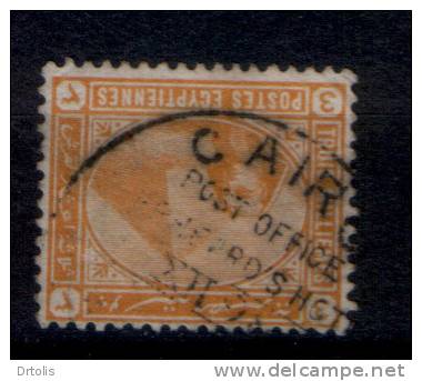 EGYPT / 1888 / HOTEL CANC. / VF/ 2 SCANS . - 1866-1914 Ägypten Khediva