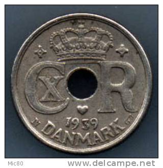 Danemark 10 Öre 1939 Ttb - Dänemark