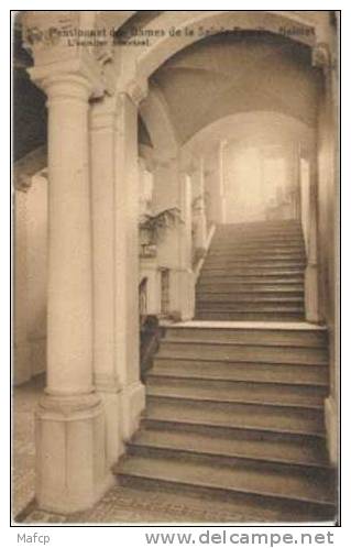 SCHAERBEEK-HELMET Le Pensionnat De Dames De La Sainte Famille - L´escalier Principal - Schaerbeek - Schaarbeek