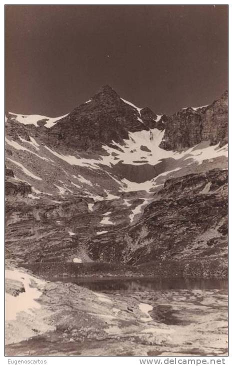 BONNEVAL SUR ARC CHALET  HOTEL Du CARRO  Sommet Et Lac En Avant-plan. Photo Carte - Bonneval Sur Arc