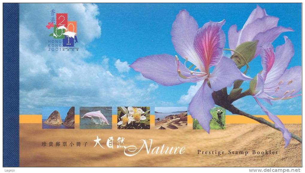 HONG KONG CHINA C0952 Nature - Flore - Dauphin - Carnets