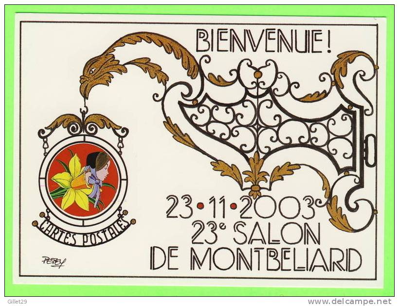 MONBÉLIARD (25) - 23e SALON CARTES POSTALES - ÉDITION LIMITÉE 1500 Ex - - Montbéliard