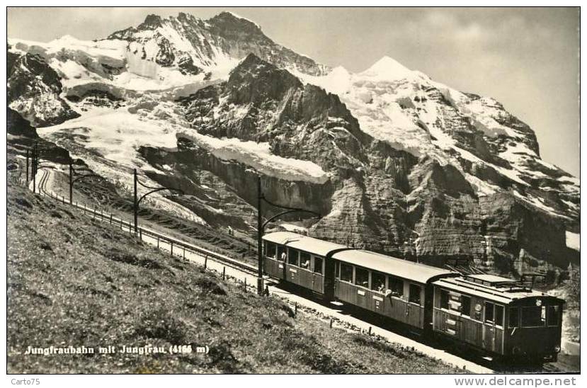 SUISSE - Jungfraubahn - Funiculaire - Kabelbanen