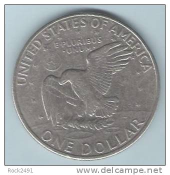USA  1972 D Eisenhower Dollar - 1971-1978: Eisenhower