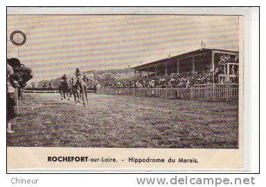 ROCHEFORT SUR LOIRE LE 20 ET 21 AOUT 1939  HIPPODROME DU MARAIS ARRIVEE PRES DES TRIBUNES - Autres & Non Classés