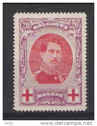 Belgie OCB 134 (*) - 1914-1915 Croix-Rouge