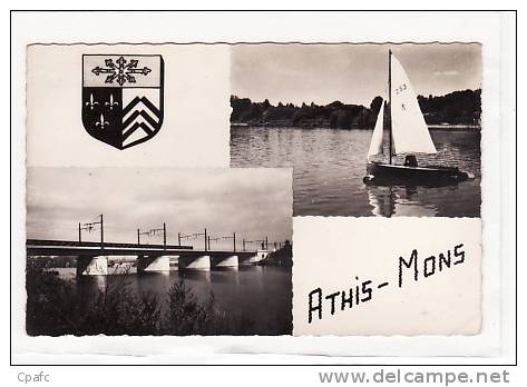 Athis-Mons  : Pont Du Chemin De Fer Et Bord De Seine - Athis Mons
