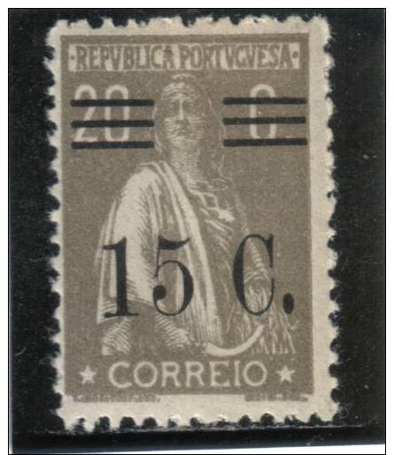 PORTUGAL  CERES SURCHARGED   AF # 461      MH - Unused Stamps