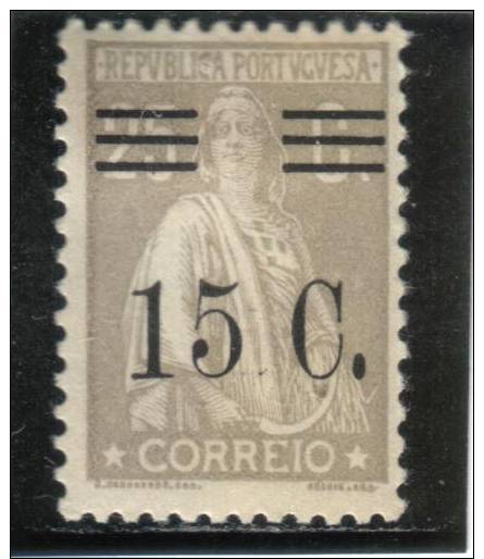 PORTUGAL  CERES SURCHARGED   AF # 464      MH - Unused Stamps