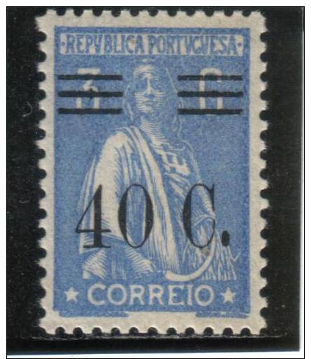 PORTUGAL  CERES SURCHARGED   AF # 469      MH - Unused Stamps