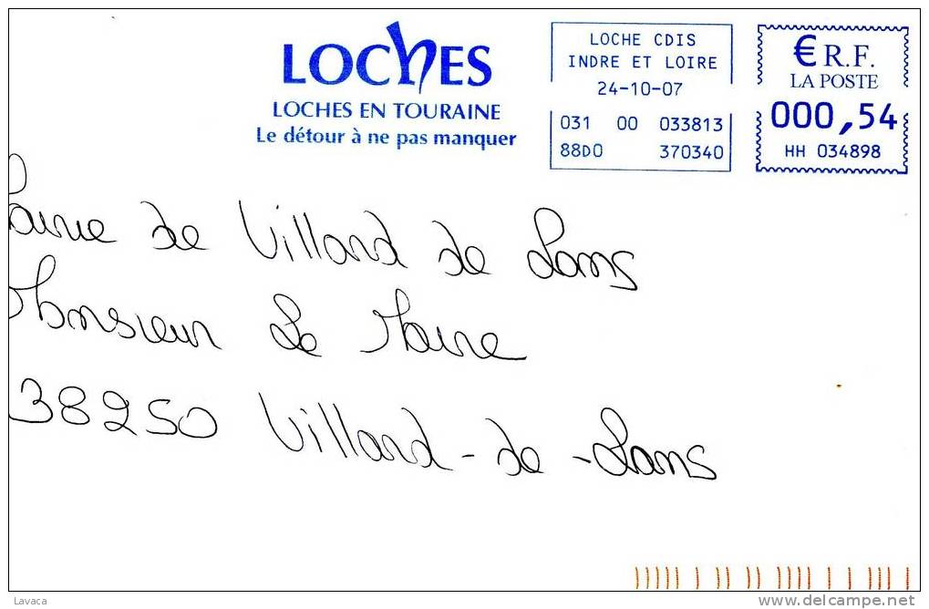 E.M.A. Tourisme - LOCHES [Indre Et Loire] - Hôtellerie - Horeca