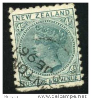 Victoria  4 D.  Scott 64a  Perf 10 X 11 - Used Stamps