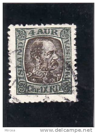 Islande 1902 - Service Yv.no.18  Oblitere(d) - Officials