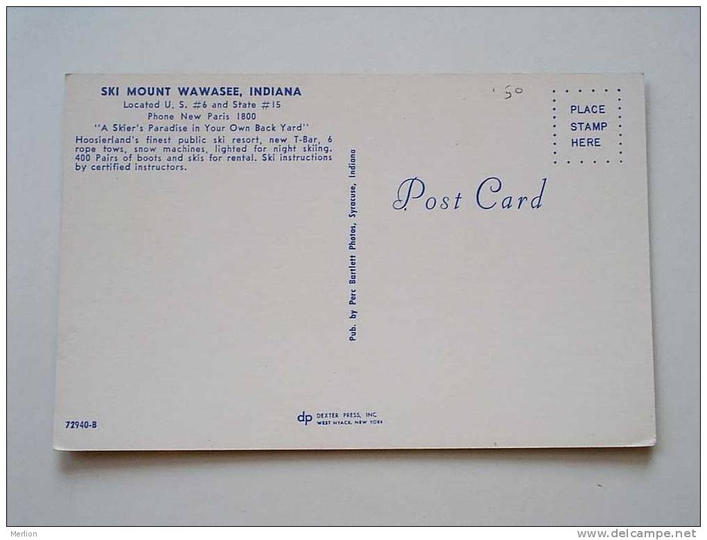 US - Ski Mount Wawasee - Indiana - Resort -     VF   D31144 - Other & Unclassified