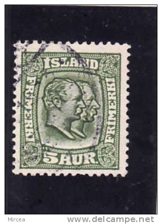 Islande 1913 - Yv.no.78 Oblitere(d) - Used Stamps