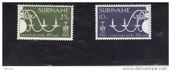C1622 - Surinam 1968 - Michel 540/1 Neufs** - Surinam ... - 1975