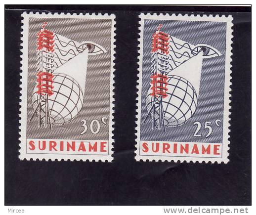 C1610 - Surinam 1966 - Michel 505/6 Neufs** - Surinam ... - 1975