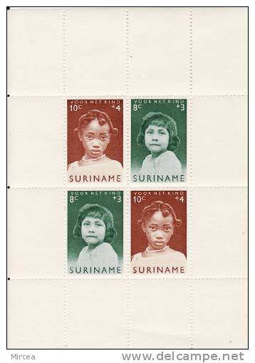 Surinam , 1963 , Michel BF 2, Neufs** - Surinam ... - 1975