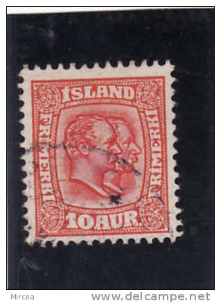 Islande  -  Yv.no.52 Oblitere(d) - Usati