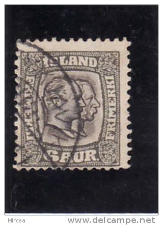 Islande 1907  -  Yv.no.51 Oblitere(d) - Usati