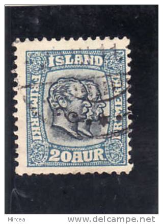 Islande 1907 -  Yv.no.55 Oblitere(d) - Used Stamps