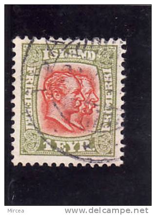 Islande 1907 -  Yv.no.47 Oblitere(d) - Gebraucht