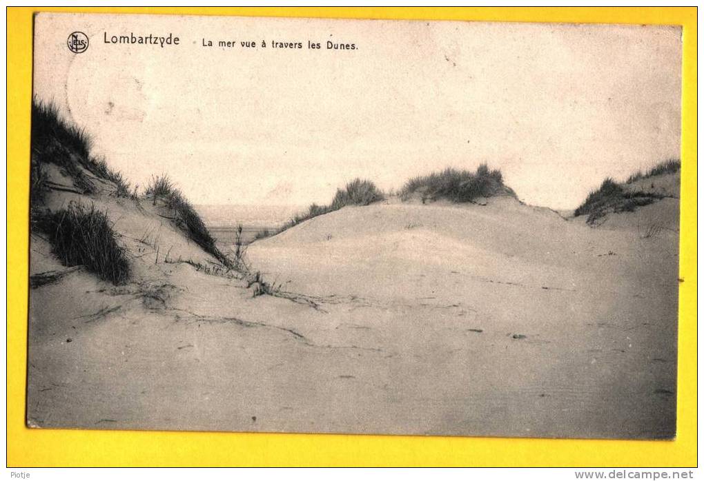 * Lombartsijde - Lombartzyde (Westende - Middelkerke) * (Nels, Série13, Nr 160) La Mer à Travres Le Dunes, Old - Westende