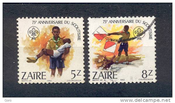 Zaire  1982.-  Y&T Nº  1108/9 - Oblitérés