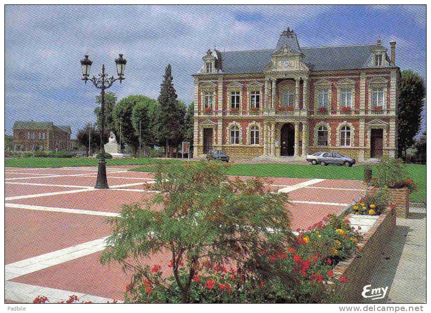 Carte Postale 27. Bourgtheroulde  La Mairie  Trés Beau Plan - Bourgtheroulde