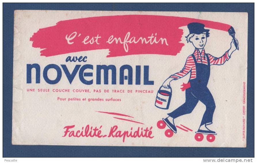 BUVARD NOVEMAIL - Peintures