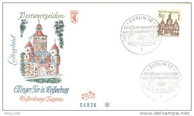 Germany / Berlin -  Mi-Nr 249 FDC (r014)- - 1948-1970