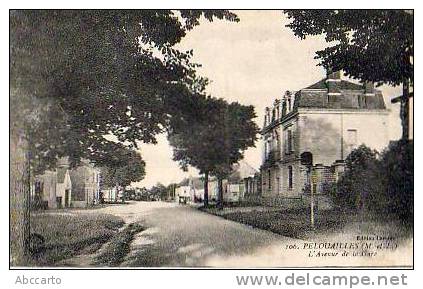 PELLOUAILLES....Avenue De La Gare - Segre