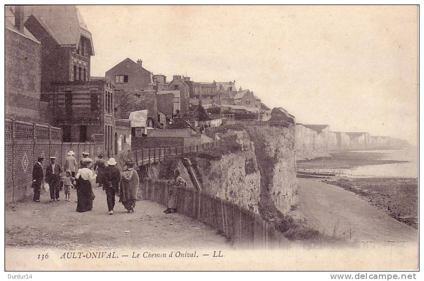 AULT-ONIVAL (Somme ).  Le Chemin D'Onival - Ault