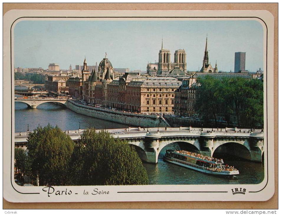 Paris, La Seine - La Seine Et Ses Bords