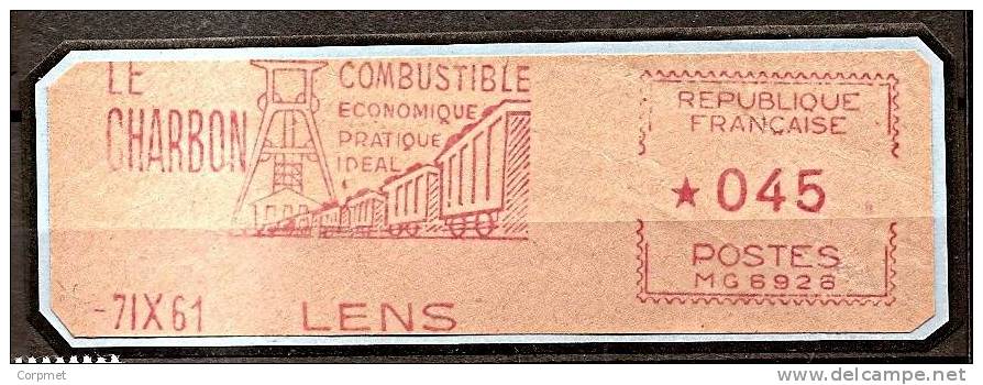 LE CHARBON - COMBUSTIBLE 1961 Oblitération Speciale - FRANCE -   Sur Grand Fragment - Voir Image - Autres & Non Classés