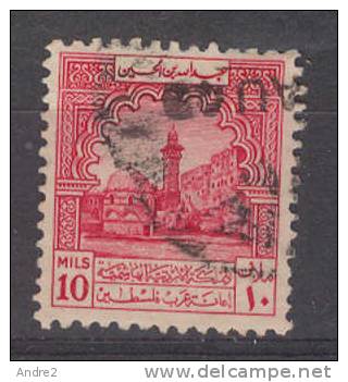 Jordan - Jordanie 1947 Definitive Stamps 10m And 1953 20fi Brown - Jordanie