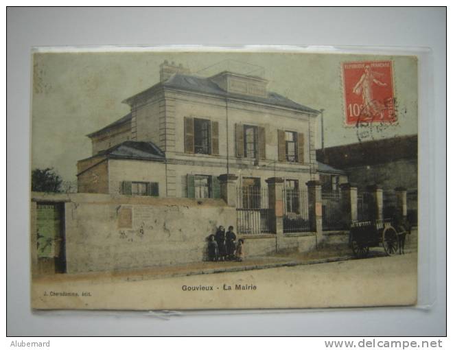 La Mairie De Gouvieux. 1908 - Gouvieux