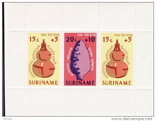 Surinam 1975 , Michel BF 15 , Neufs** - Surinam ... - 1975