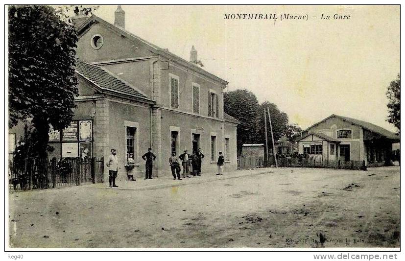 D51 - MONTMIRAIL  -  La Gare - Montmirail