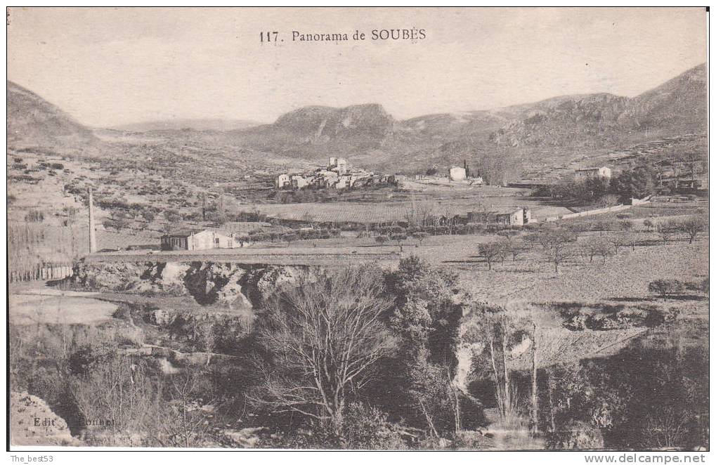 117   -   Soubès   -   Panorama De ... - Autres & Non Classés